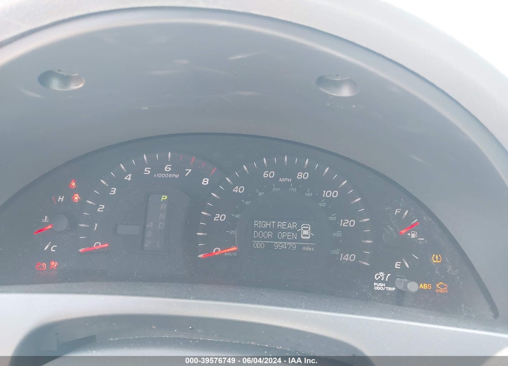 2007 TOYOTA CAMRY XLE VIN: 4T1BE46KX7U041521
