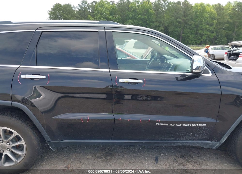 2015 JEEP GRAND CHEROKEE LIMITED VIN: 1C4RJFBG2FC804325