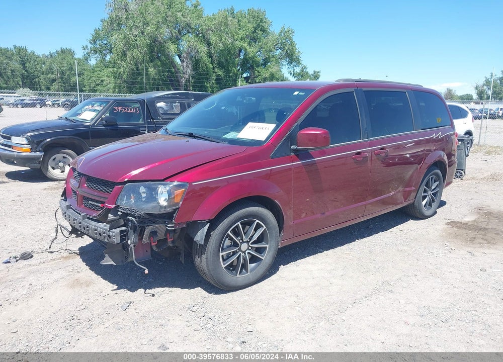 2018 DODGE GRAND CARAVAN GT VIN: 2C4RDGEG8JR240043
