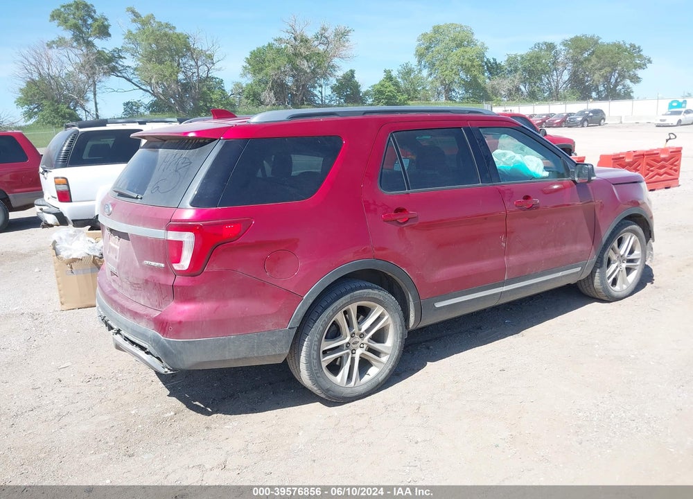2016 FORD EXPLORER XLT VIN: 1FM5K7D8XGGB18224