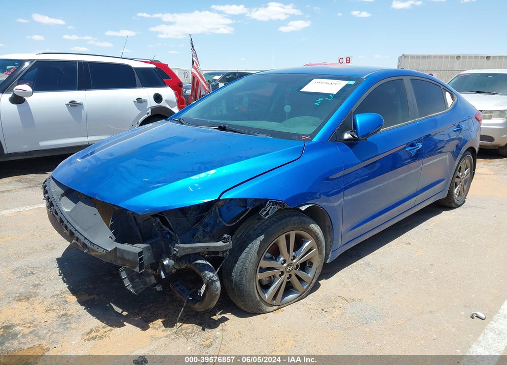 2017 HYUNDAI ELANTRA SE VIN: 5NPD84LF0HH117447