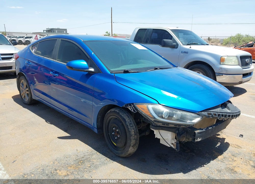 2017 HYUNDAI ELANTRA SE VIN: 5NPD84LF0HH117447