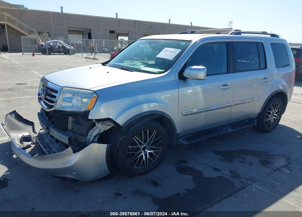 2013 HONDA PILOT TOURING VIN: 5FNYF4H9XDB048415