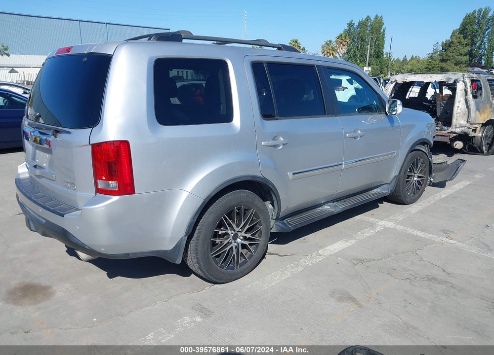 2013 HONDA PILOT TOURING VIN: 5FNYF4H9XDB048415