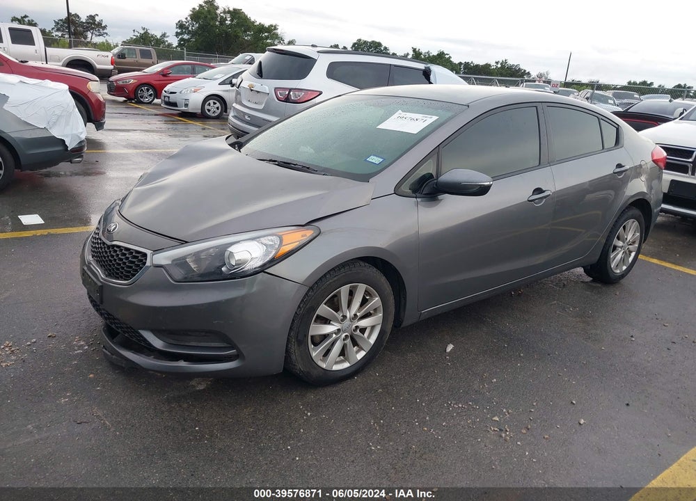 2016 KIA FORTE LX VIN: KNAFX4A65G5477257