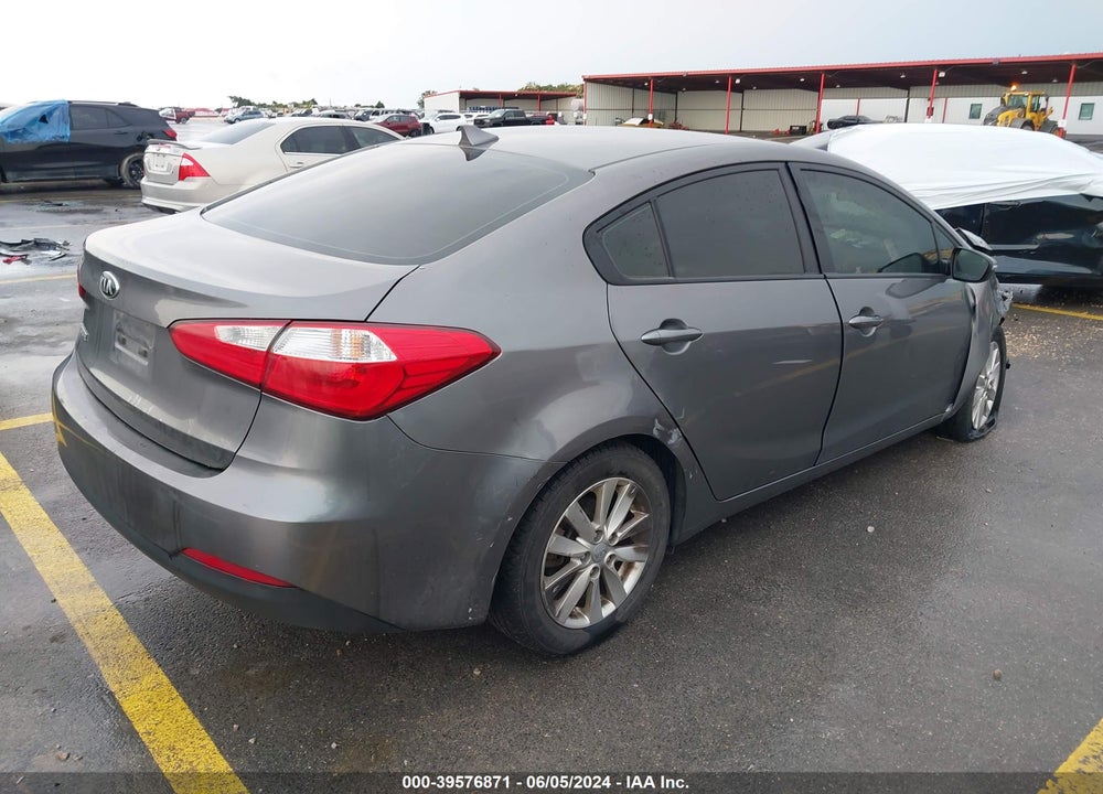 2016 KIA FORTE LX VIN: KNAFX4A65G5477257