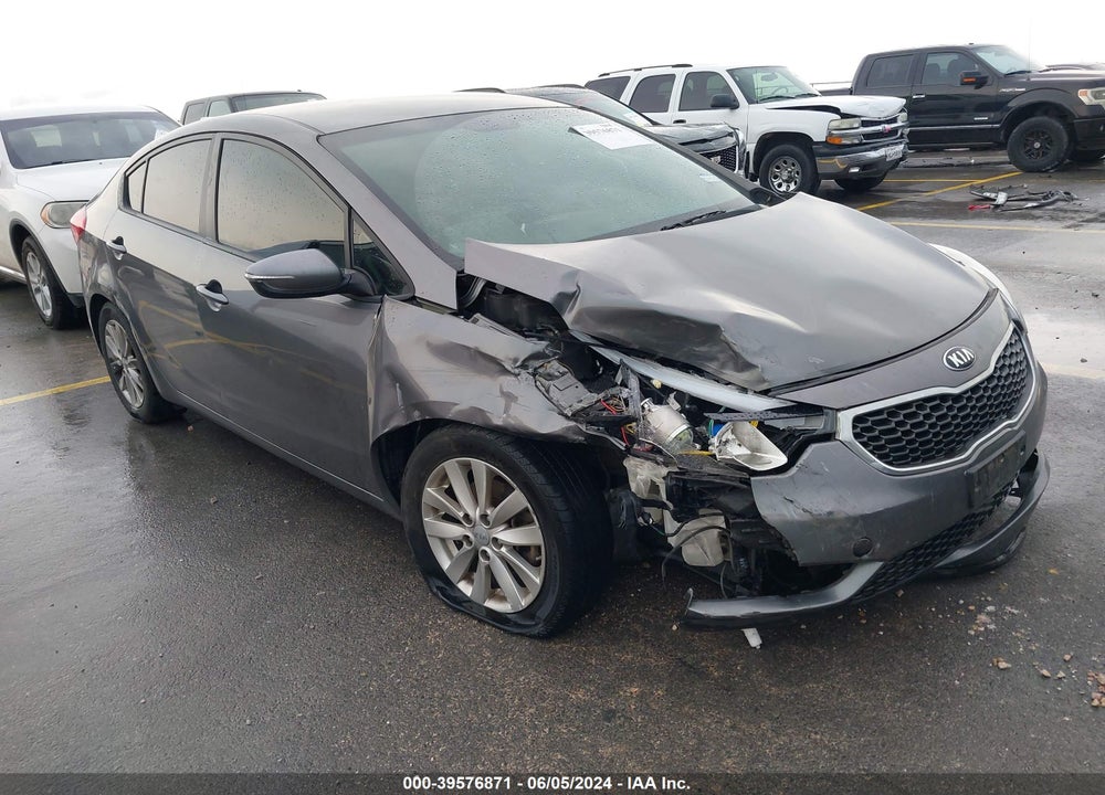 2016 KIA FORTE LX VIN: KNAFX4A65G5477257