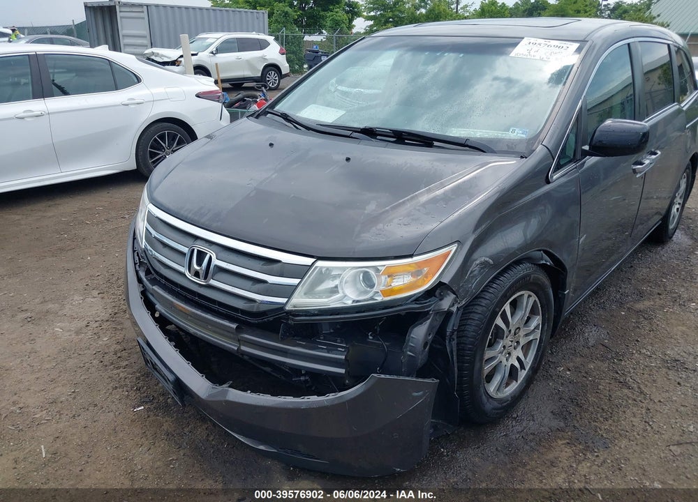 2013 HONDA ODYSSEY EX-L VIN: 5FNRL5H6XDB014225