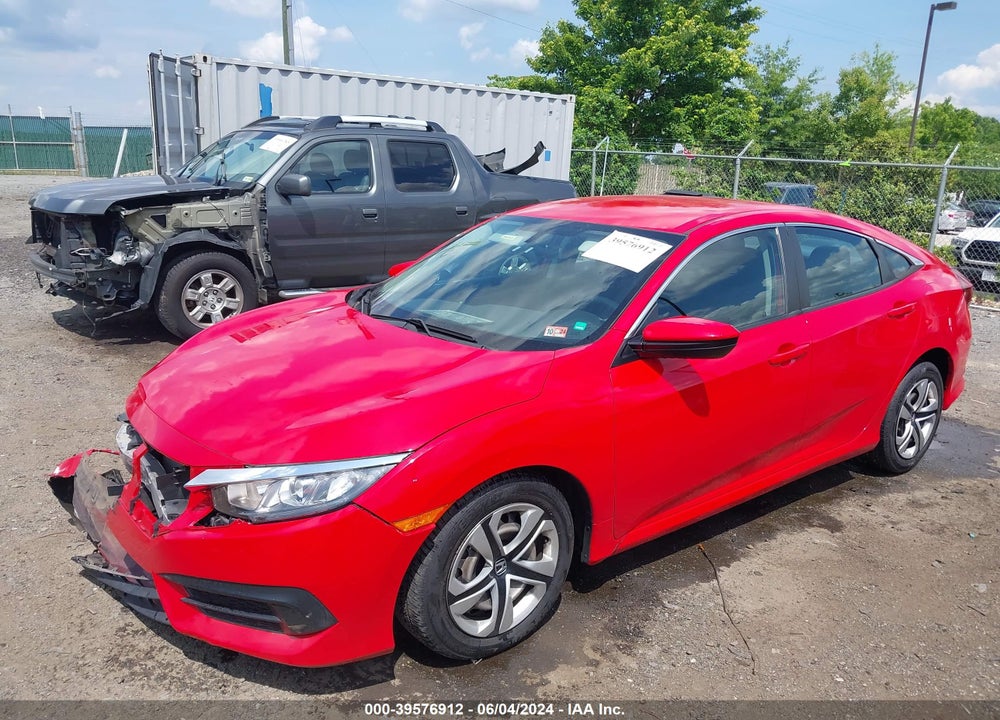2017 HONDA CIVIC LX VIN: 2HGFC2F57HH546528