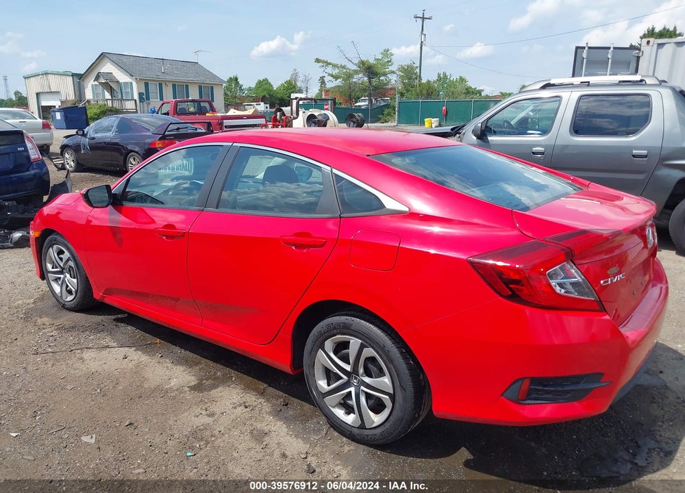 2017 HONDA CIVIC LX VIN: 2HGFC2F57HH546528