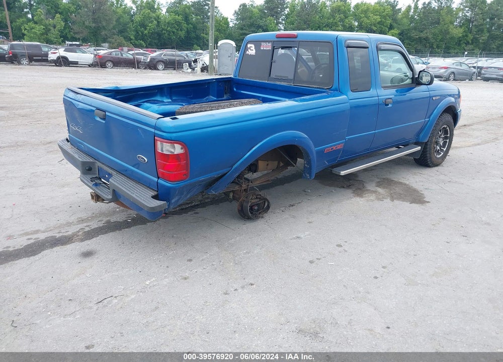 2002 FORD RANGER EDGE/XLT VIN: 1FTZR45E42TA40480