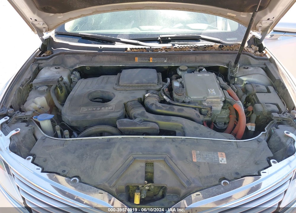2014 LINCOLN MKZ HYBRID VIN: 3LN6L2LU2ER814603