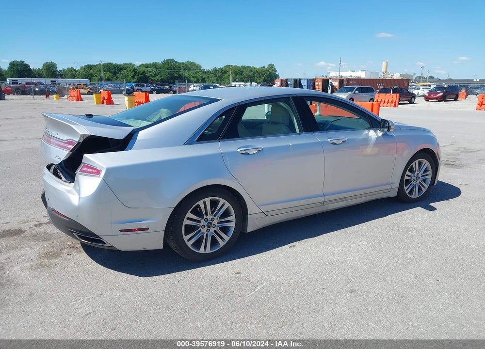 2014 LINCOLN MKZ HYBRID VIN: 3LN6L2LU2ER814603