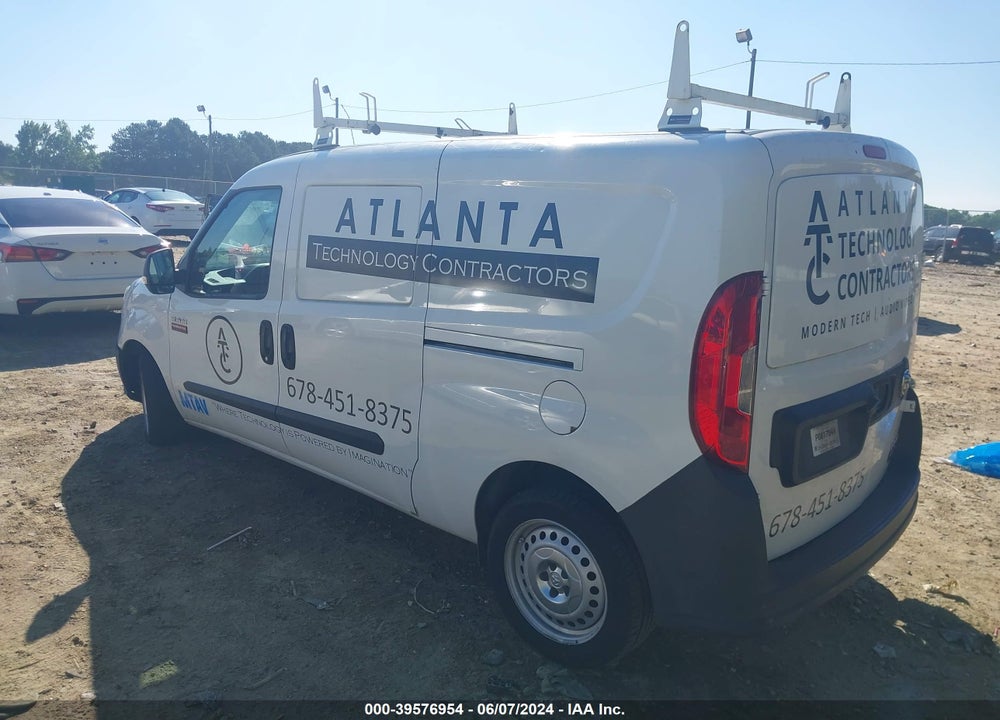 2015 RAM PROMASTER CITY TRADESMAN VIN: ZFBERFAT7F6A71392