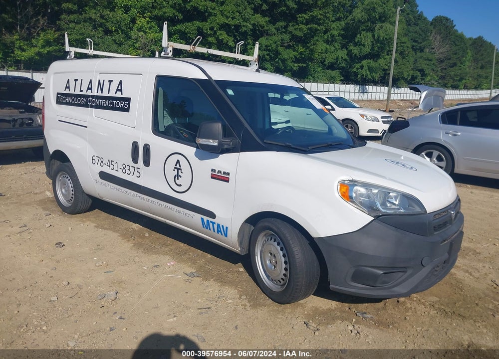 2015 RAM PROMASTER CITY TRADESMAN VIN: ZFBERFAT7F6A71392