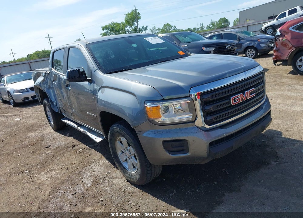2020 GMC CANYON 2WD  SHORT BOX VIN: 1GTG5BEA4L1148700