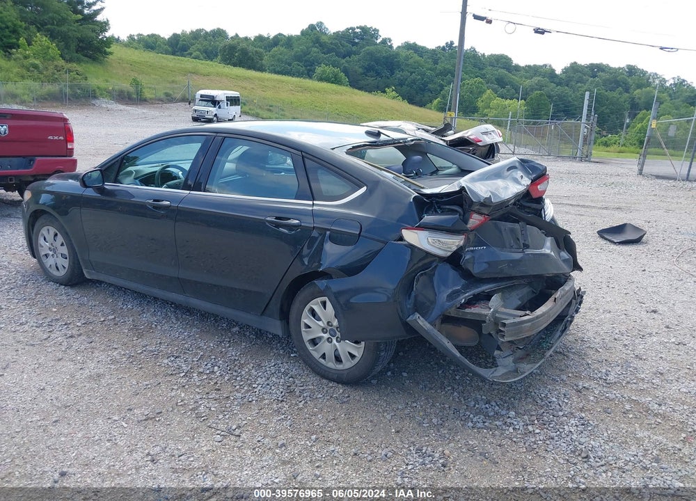 2013 FORD FUSION S VIN: 3FA6P0G79DR340459