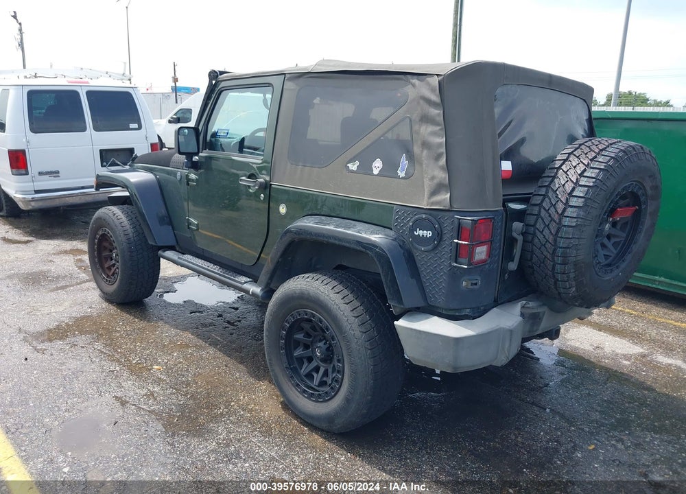 2007 JEEP WRANGLER X VIN: 1J4FA24117L227027