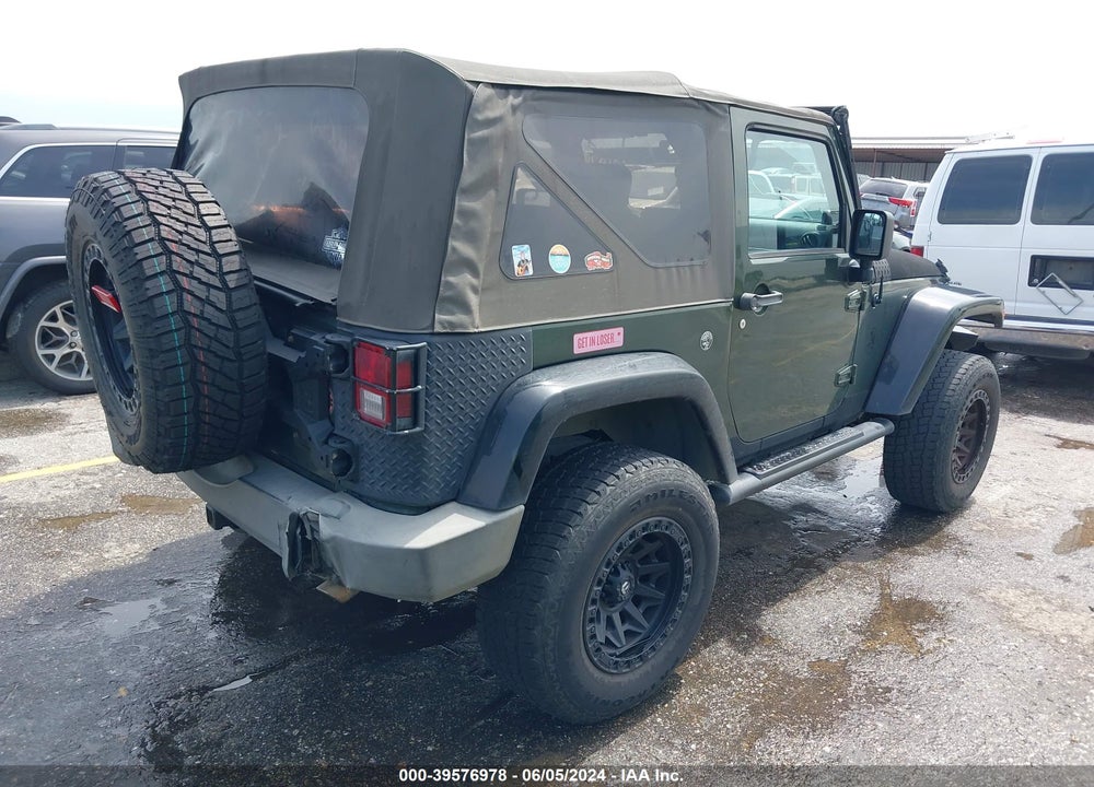 2007 JEEP WRANGLER X VIN: 1J4FA24117L227027