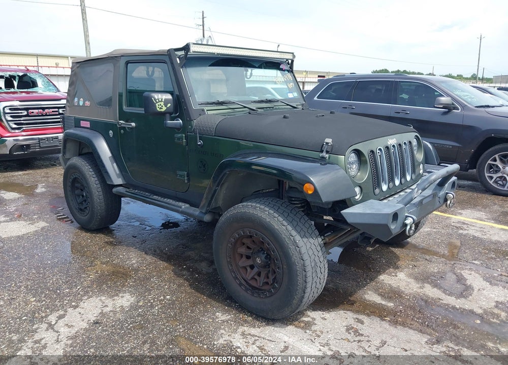 2007 JEEP WRANGLER X VIN: 1J4FA24117L227027
