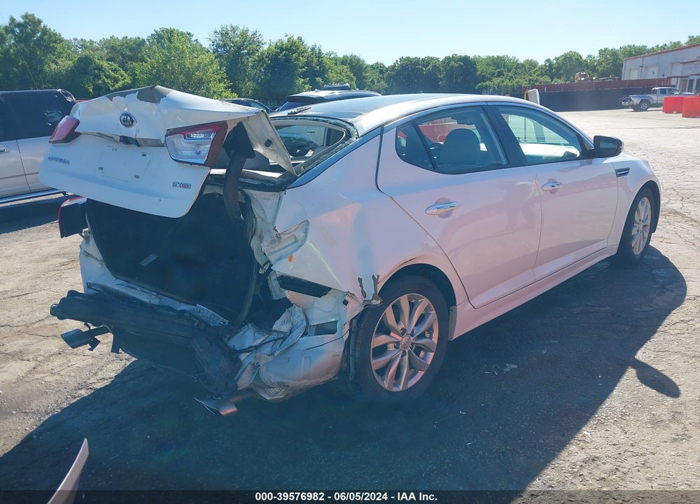 2015 KIA OPTIMA EX VIN: 5XXGN4A76FG375787