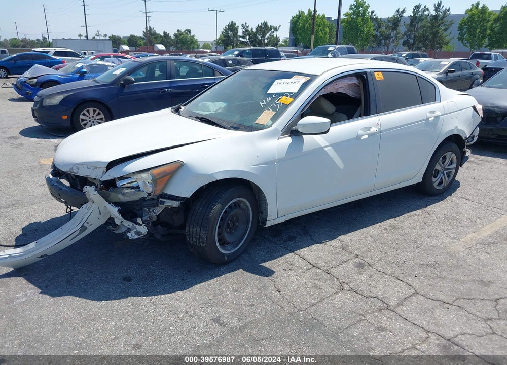 2012 HONDA ACCORD 2.4 LX VIN: 1HGCP2F36CA113862
