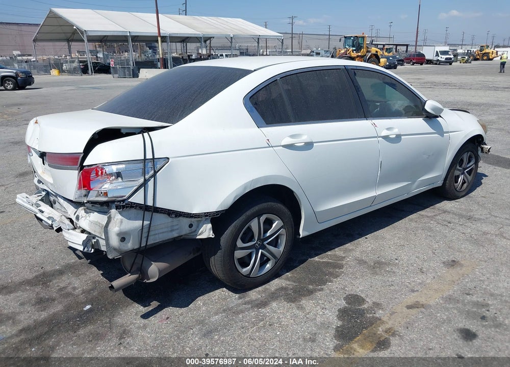 2012 HONDA ACCORD 2.4 LX VIN: 1HGCP2F36CA113862