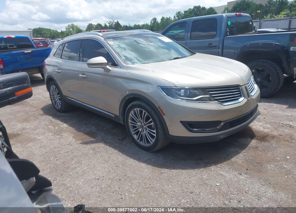2017 LINCOLN MKX RESERVE VIN: 2LMPJ6LR0HBL47590