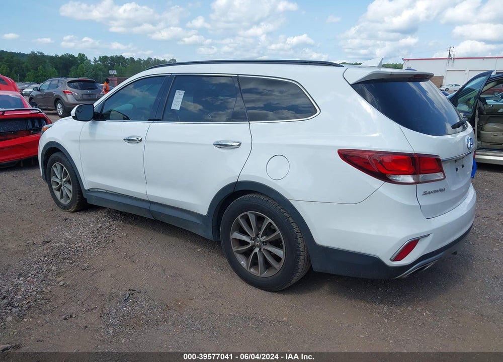 2017 HYUNDAI SANTA FE SE VIN: KM8SM4HF6HU203553