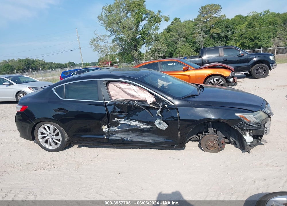 2016 ACURA ILX PREMIUM PACKAGE/TECHNOLOGY PLUS PACKAGE VIN: 19UDE2F73GA012197