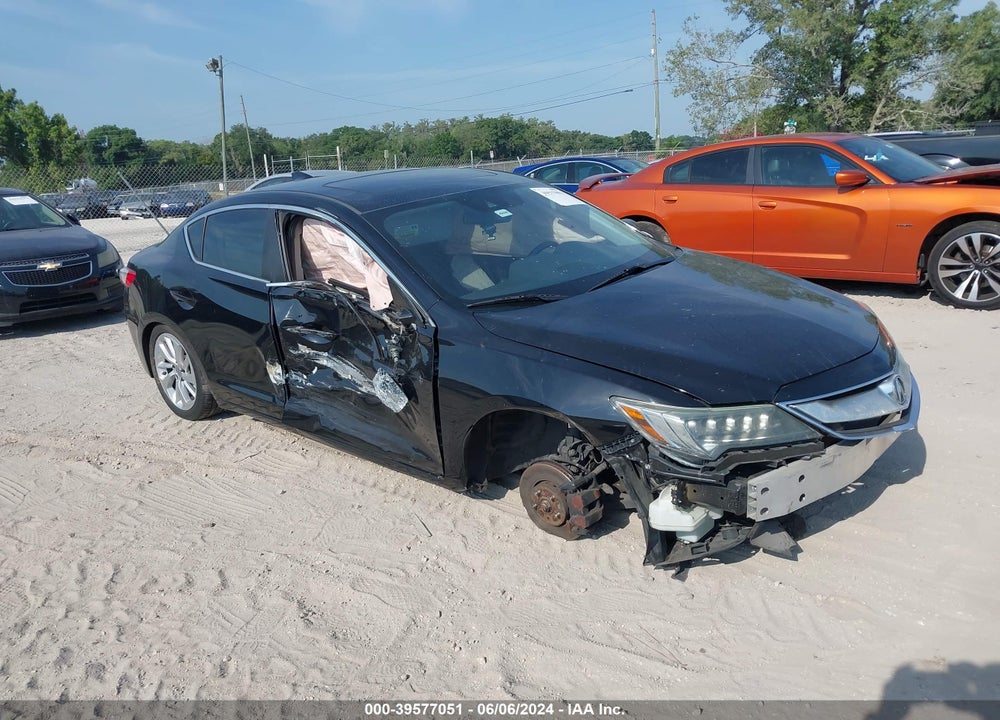 2016 ACURA ILX PREMIUM PACKAGE/TECHNOLOGY PLUS PACKAGE VIN: 19UDE2F73GA012197