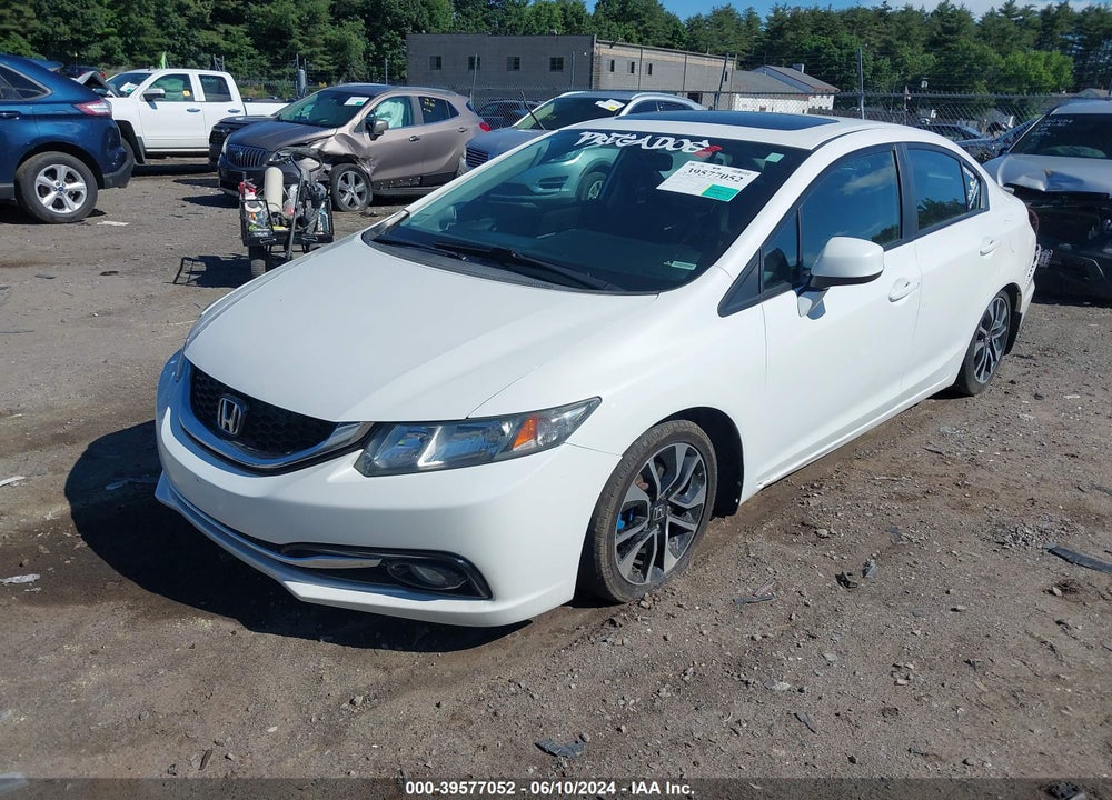 2013 HONDA CIVIC EX-L VIN: 19XFB2F96DE258879