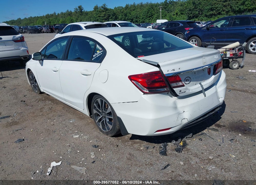 2013 HONDA CIVIC EX-L VIN: 19XFB2F96DE258879