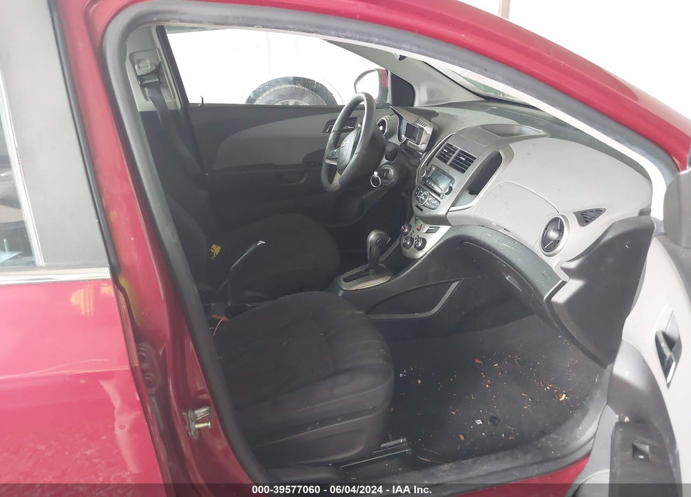 2012 CHEVROLET SONIC 2LT VIN: 1G1JC5SH5C4196129