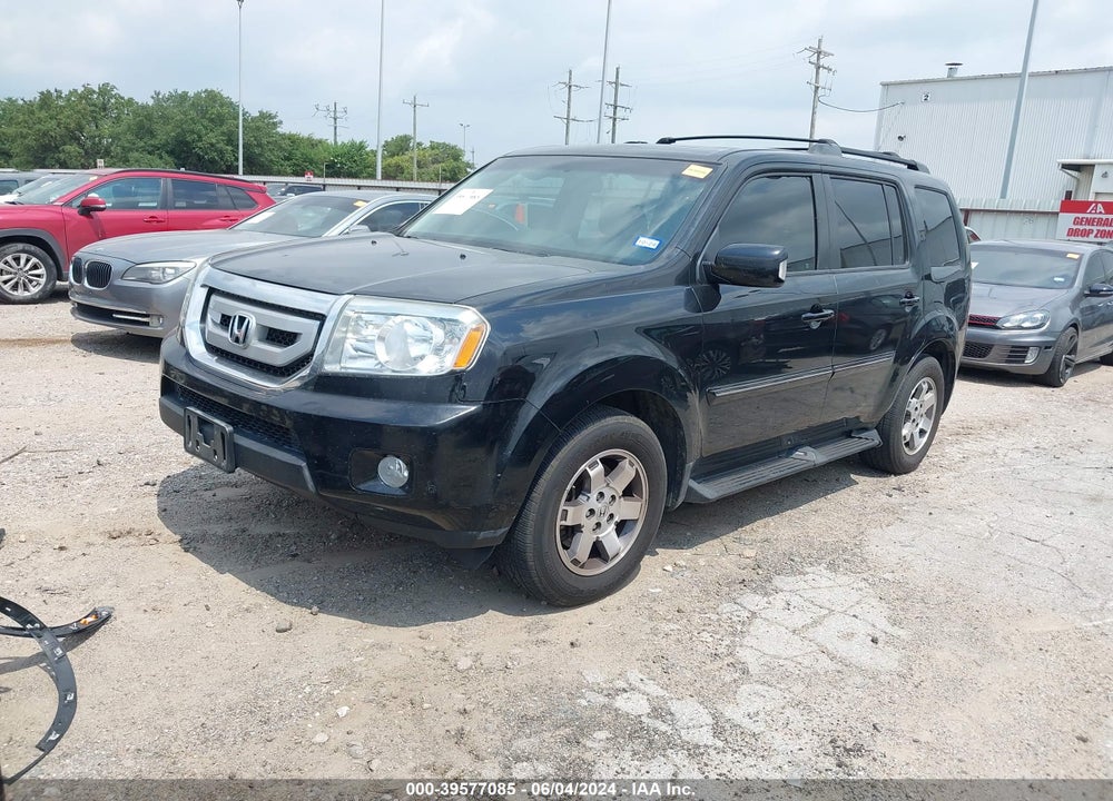 2011 HONDA PILOT TOURING VIN: 5FNYF3H98BB057539