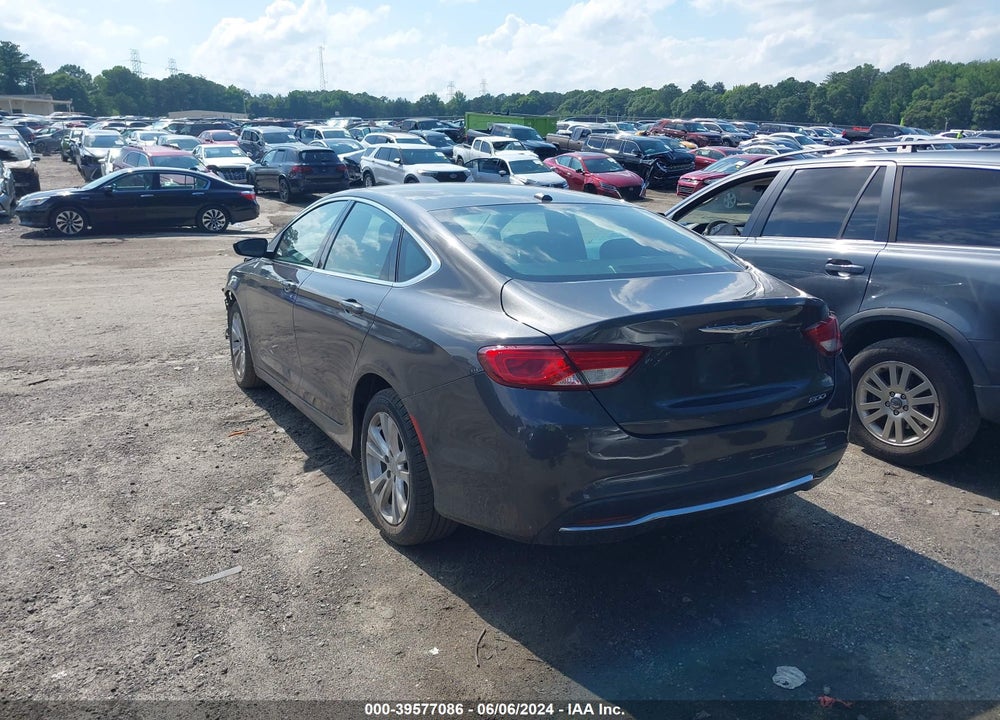 2016 CHRYSLER 200 LIMITED VIN: 1C3CCCAB8GN131877