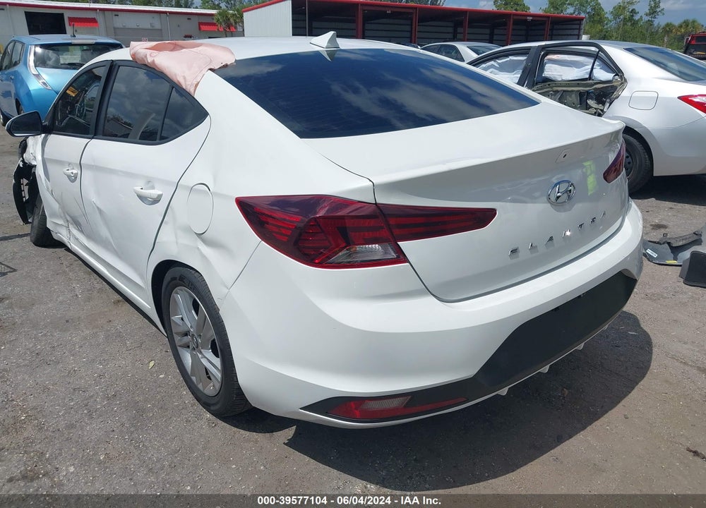 2020 HYUNDAI ELANTRA SEL VIN: 5NPD84LF7LH576144