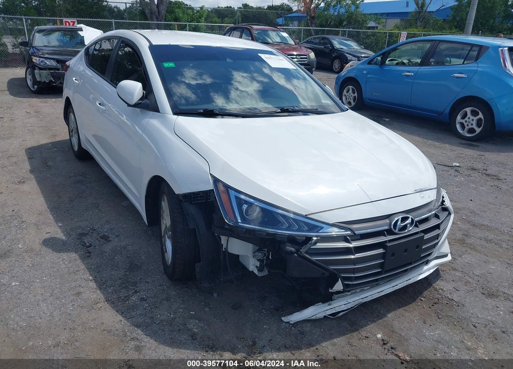 2020 HYUNDAI ELANTRA SEL VIN: 5NPD84LF7LH576144