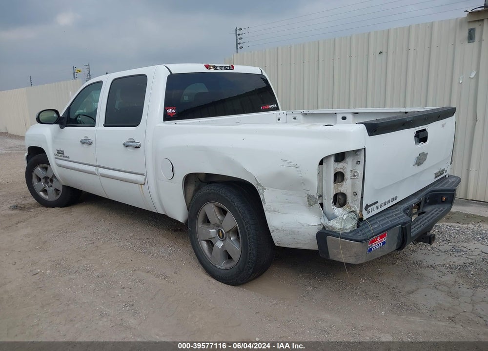 2009 CHEVROLET SILVERADO 1500 LT VIN: 3GCEC23J89G166899