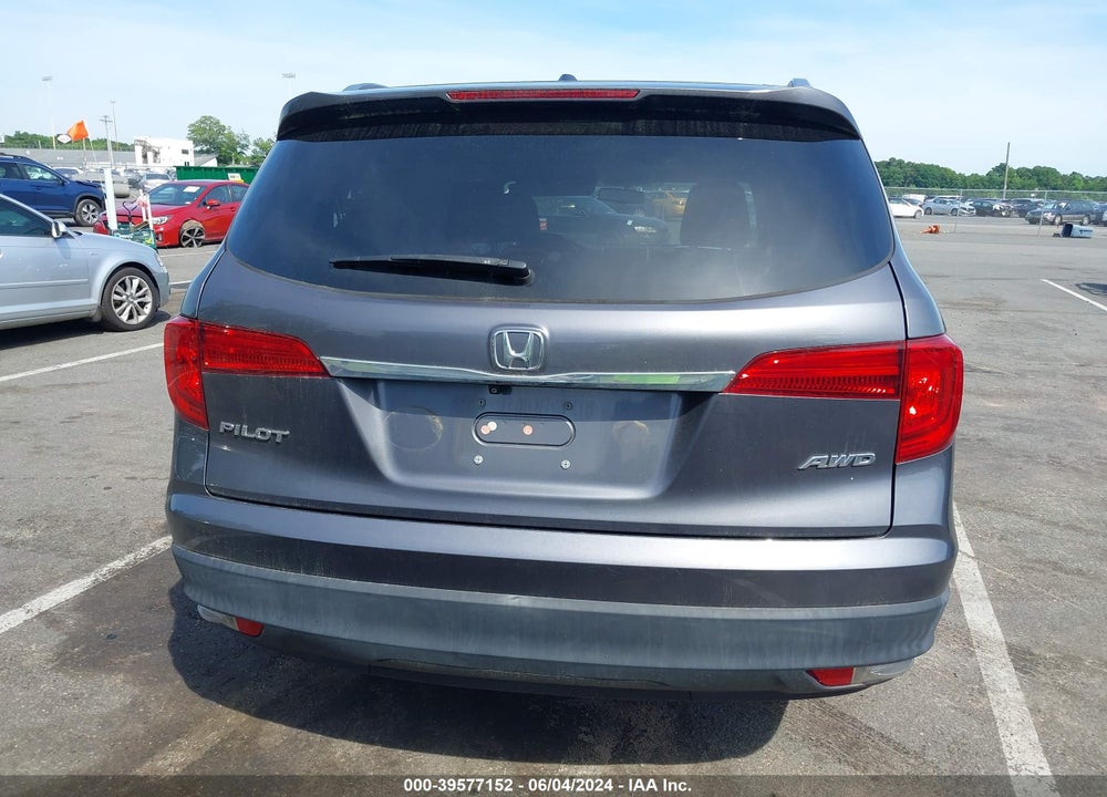 2017 HONDA PILOT EX-L VIN: 5FNYF6H55HB063015