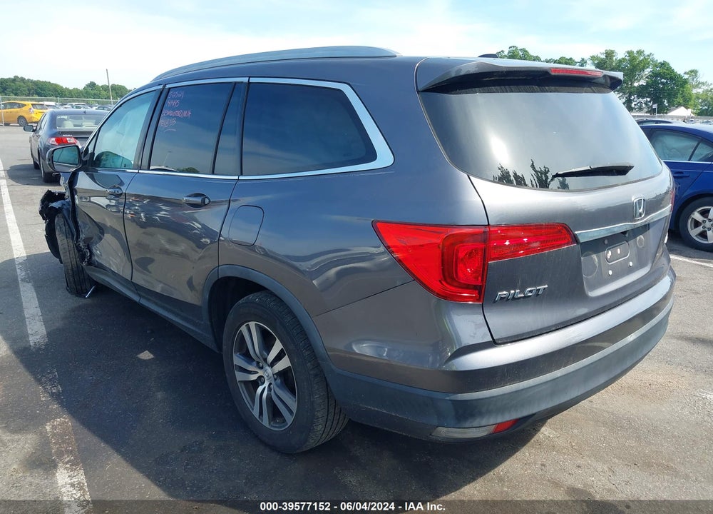 2017 HONDA PILOT EX-L VIN: 5FNYF6H55HB063015