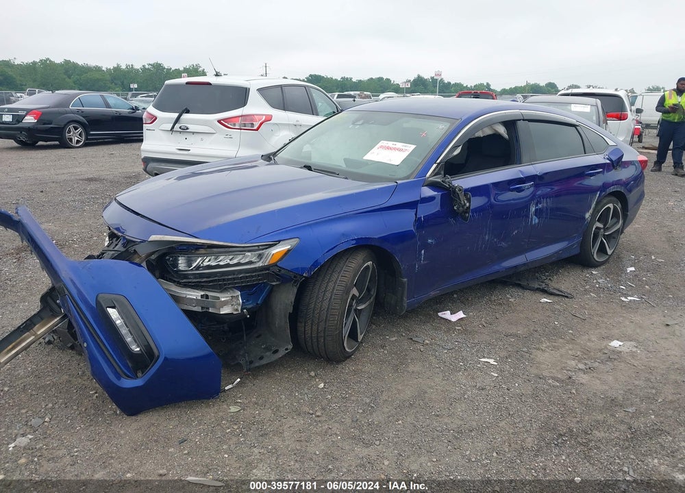 2019 HONDA ACCORD SPORT VIN: 1HGCV1F33KA153623