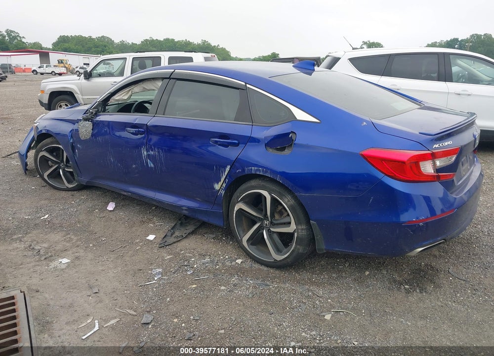 2019 HONDA ACCORD SPORT VIN: 1HGCV1F33KA153623