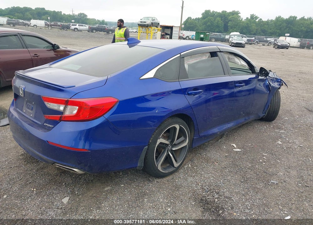 2019 HONDA ACCORD SPORT VIN: 1HGCV1F33KA153623