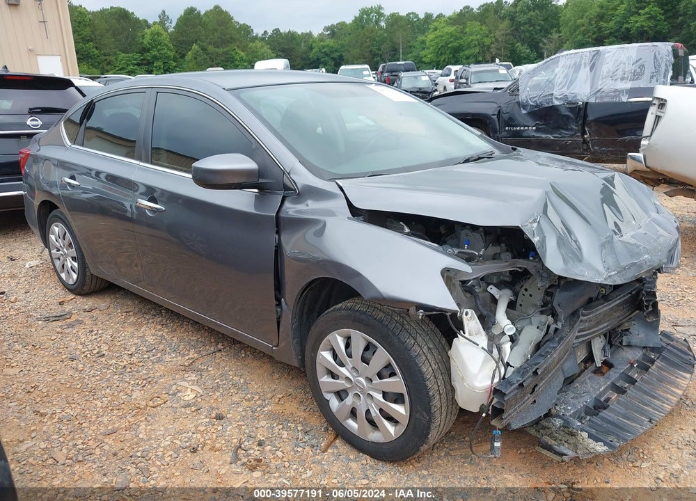 2019 NISSAN SENTRA S VIN: 3N1AB7AP2KY263315