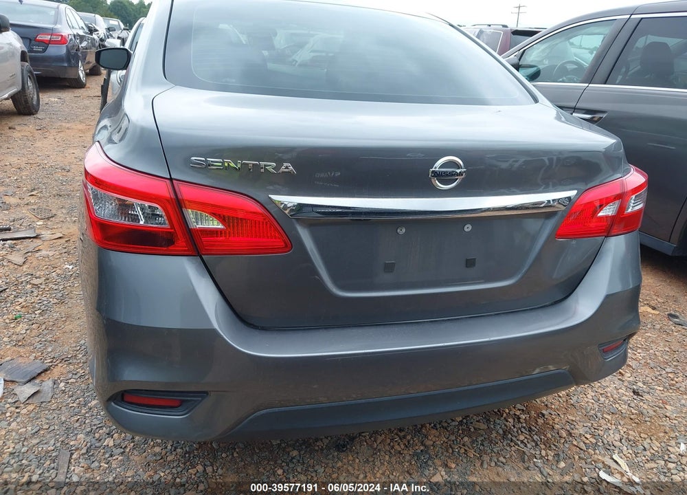 2019 NISSAN SENTRA S VIN: 3N1AB7AP2KY263315