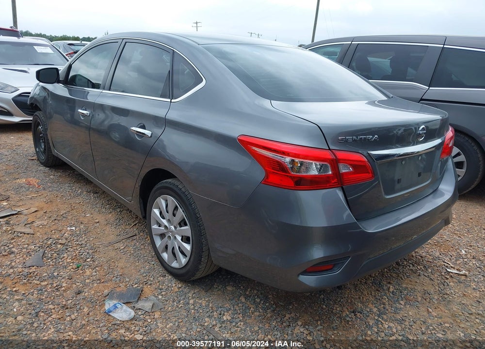 2019 NISSAN SENTRA S VIN: 3N1AB7AP2KY263315