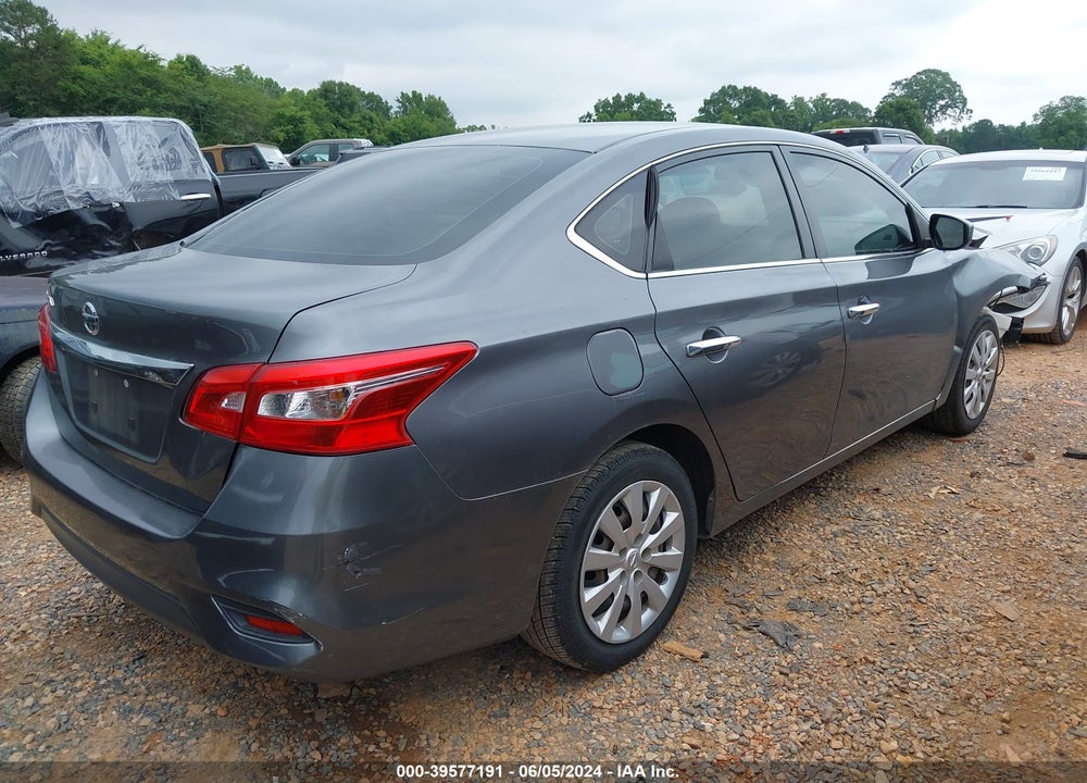 2019 NISSAN SENTRA S VIN: 3N1AB7AP2KY263315