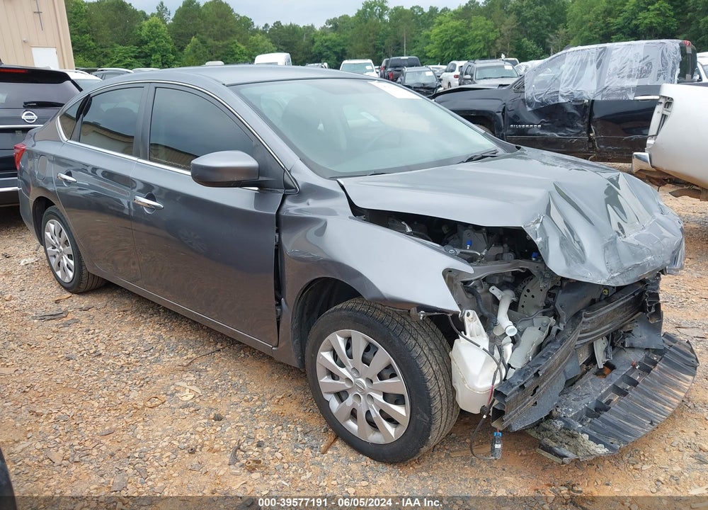 2019 NISSAN SENTRA S VIN: 3N1AB7AP2KY263315