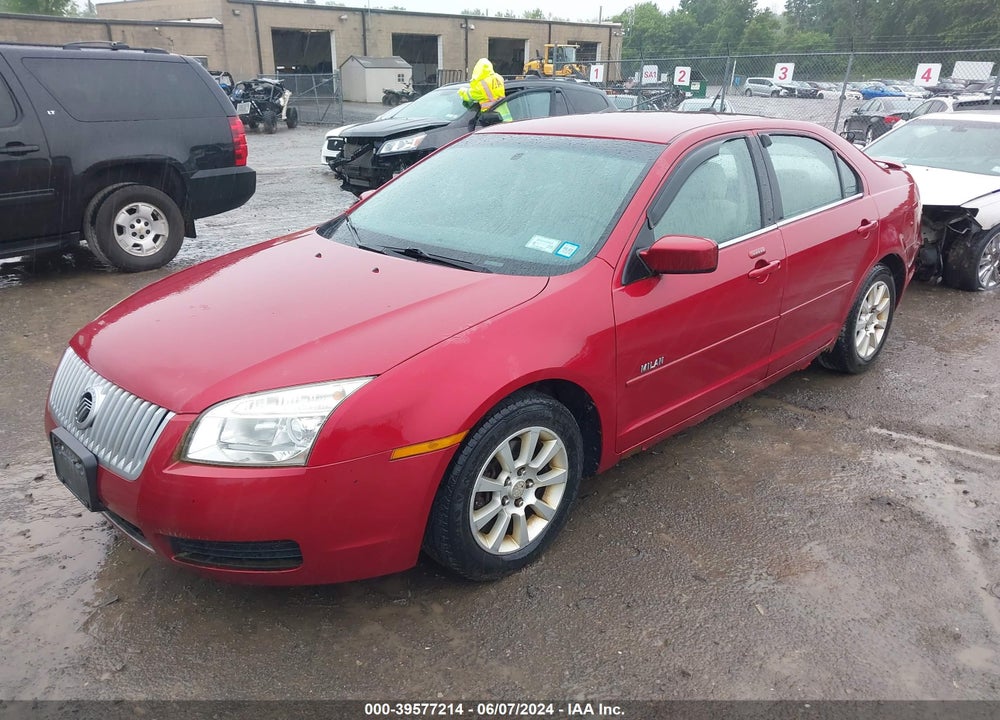 2008 MERCURY MILAN I4 VIN: 3MEHM07Z78R614663